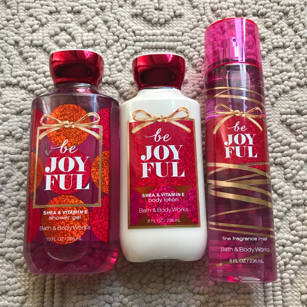Bath and Body Works be joyful bundle